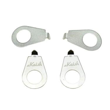 Imagem de 4 peças de botões de guitarra LP para ponteiro, indicador de posição de 9,5 mm para Gibson Les Paul Nickel