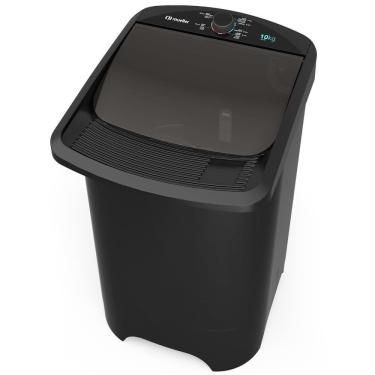 Imagem de Tanquinho De Lavar Roupa Mueller 10 Kg Com Superesfregador MLT10C Preto 220V