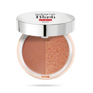Imagem de Blush compacto Duo Extremo Pupa Caramel Spice 4g