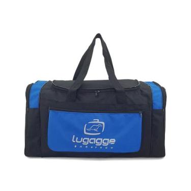 Imagem de Bolsa Mala de mao Sacola De Viagem passeio excursão onibus Grande G Az