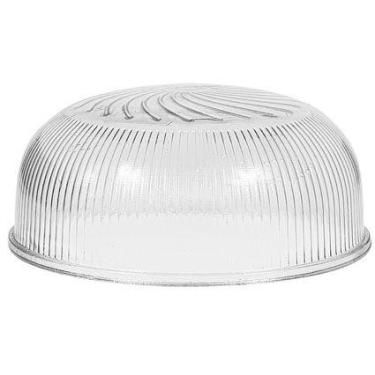 Imagem de Bacia de Vidro Girassol Transparente 15 para plafon de teto - CM GLASS