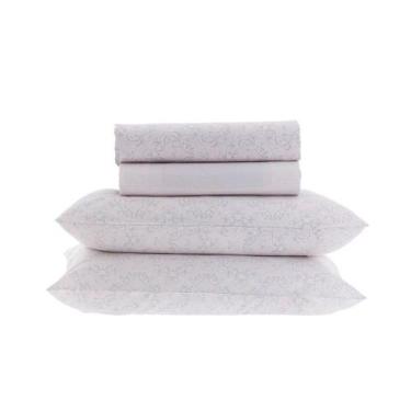 Imagem de Jogo de lençol Casal New Innovi 180 Fios Kacyumara 4 Pçs