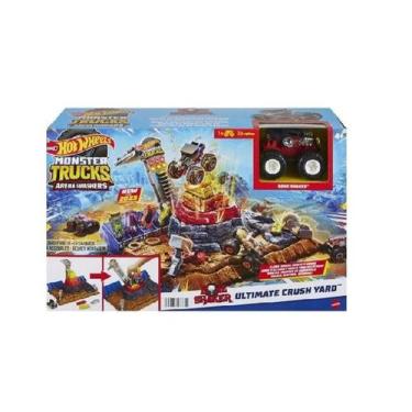 Imagem de Pista Hot Wheels Monster Trucks Ultimate Crush Arena De Demolição - MA