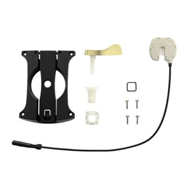Imagem de FLUSHMATE AP300503-PB Kit de substituição de alça universal para as séries 503, 503H e 503UH - Alça de latão polido LH ou RH incluída, compatível com ADA, operação silenciosa, ideal para uso