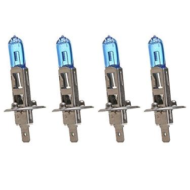 Imagem de ESUPPORT H1 55W 6000K Xenon Gás Halogêneo Farol Luz Branca Lâmpadas Pacote com 4