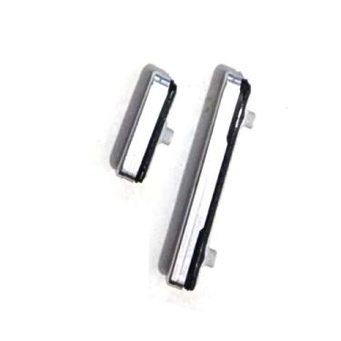 Imagem de Botão lateral Sidekeys Power On Off Volume Up Down Key Mute para Samsung Galaxy s22 s901 s22+ Plus s906 Substituição (prata)