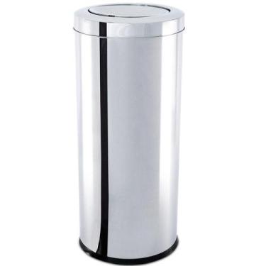 Imagem de Lixeira Basculante Inox 28,17L Decorline Brinox