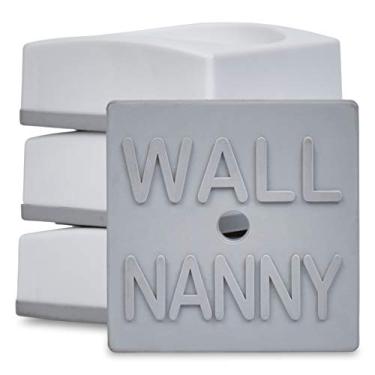 Imagem de Wall Nanny Mini – O menor protetor de parede para portão de bebê (feito nos EUA), protege paredes e portas de portões de animais de estimação e cães – para portões de segurança de escada montada por pressão – sem perigo de segurança na parte inferior
