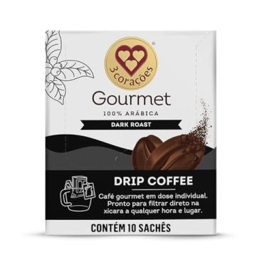 Imagem de 3 Corações Drip Coffee Gourmet Dark Roast