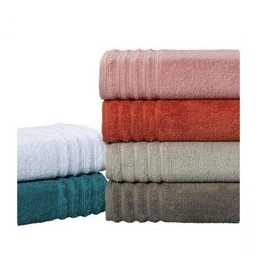 Imagem de Kit 8 Toalha Gigante Banhão Fio Penteado 100% Algodão Twist - Variadas