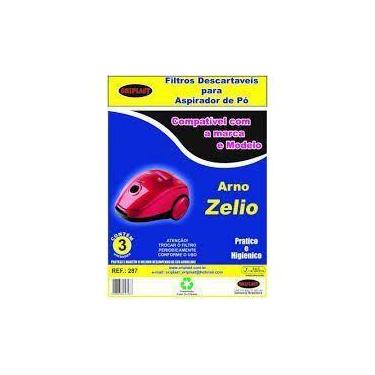 Imagem de Kit c/9 Sacos Descartáveis Aspirador Arno Zelio - Oriplast