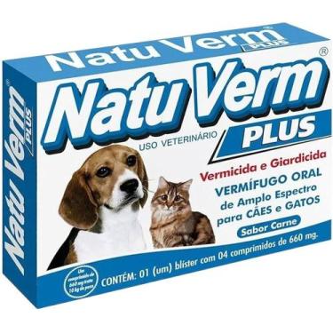 Imagem de Natu verm plus 4cp - 660mg (caes e gatos) - VETBRAS