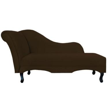 Imagem de Recamier Divã Namoradeira Lado Direito Olivia Veludo - Loja Sheep, Mar