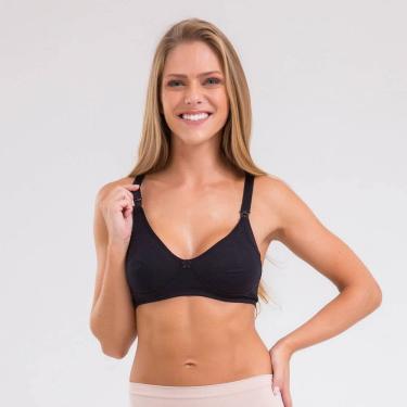 Imagem de Sutiã Amamentação Em Cotton Lycra® Preta 54
