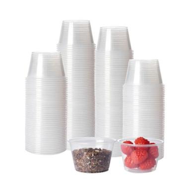 Imagem de Copos descartáveis de plástico HOMIP 120mL (sem tampas) x200