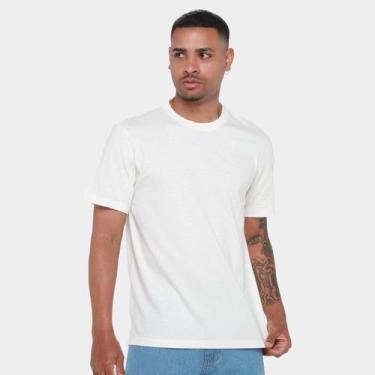Imagem de Camiseta Cavalera Comfort Basic Masculina, Off white, GG