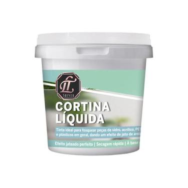 Imagem de Cortina Líquida Lt Shiner Privacidade De Vidro Fosco 900ml Cor Incolor