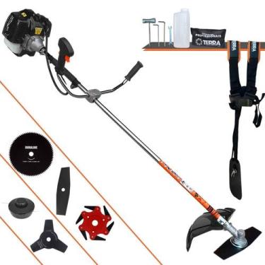 Imagem de Roçadeira Multifuncional Terra GRH-520 À Gasolina Motor 2 Tempos 52cc 