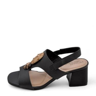 Imagem de Sandália Feminina Modare Salto Médio REF: 7172127 NAPA FLOATHER, Preto