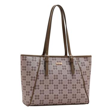 Imagem de Bolsa Chenson Feminina De Ombro Tote Grande Em Pu Original, Natural