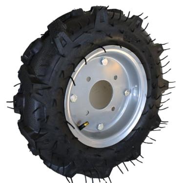 Imagem de 2 Roda com Pneu 4.00x8 Master Roll – Tração Eficiente e Durabilidade para Tratorito e Motocultivador