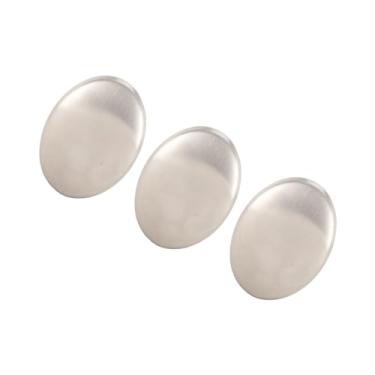 Imagem de SPYMINNPOO Remoção de Odores Sem Esforço Com Barra de Sabão de Aço Inoxidável Ideal para Remover Cheiro de Peixe [Removedor de Odores de mão] [Lavável na Máquina de Lavar louça] [Quantidade: 3 X (3
