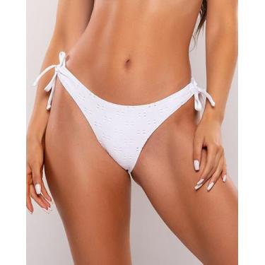 Imagem de Biquini parte de baixo buziana praia da ferradura - cor branco, P