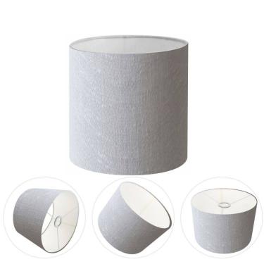 Imagem de Cúpula Abajur Cilíndrica Cp-8010 Ø25x25cm Rustico Cinza