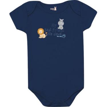 Imagem de Body mang curt bebe 13544 kiko e kika - Kiko baby, Marinho, G