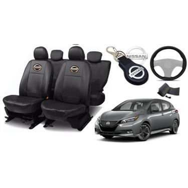 Imagem de Capa de couro para o banco leaf 2016-2024 proteção impermeável