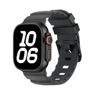 Imagem de Pulseira De Silicone Esportiva De 42mm-49mm Para Apple Watch Ultra 2 1