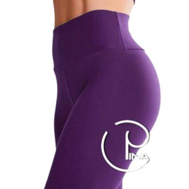 Imagem de Legging Poliamida Spandex Várias Cores P M G GG PINA - PINA Fitnesswea