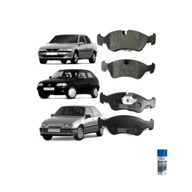 Imagem de Kit Pastilha Freio Dianteira GM Vectra 96>e Astra 95> + Tekbond Anti Chio 300ml