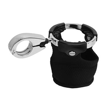 Imagem de LiebeWH Suporte de Copo, Suporte de Bebida de Metal Cromado Com Design Giratório de 360 ​​graus para Caiaque de Barco ATV UTV