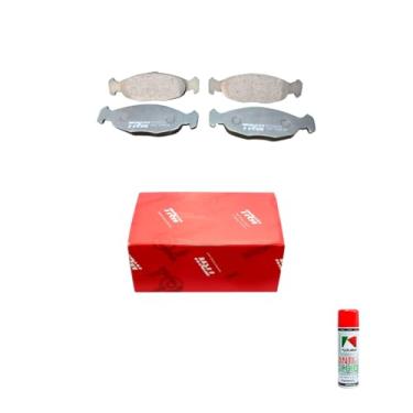 Imagem de Kit Pastilha Freio Diant GM Agile LTZ Prisma 10 + Kouve Anti Chiado 250ml