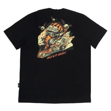 Imagem de Camiseta Creature Crash And Burn - Preto-Masculino