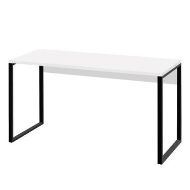 Imagem de Escrivaninha 90x50cm Moderna Para Computador Com Design Industrial Par