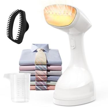 Imagem de Vaporizador de Roupas e Passadeira a Vapor Portátil 2 em 1 Ablemark 1500W 127V – Aquece em 30s, Kit Viagem com Acessórios, Funciona como Ferro a Vapor Portátil