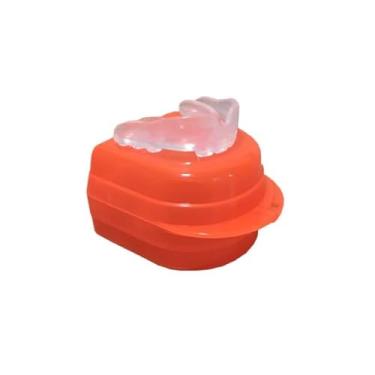 Imagem de Pulser Protetor Bucal Termo Moldável com Estojo, Tamanho Único, Modelo Simples (Transparente)