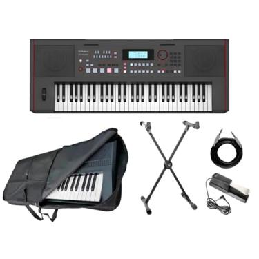 Imagem de Teclado Roland Arranjador E-x50 61 Teclas C/Capa E Kit