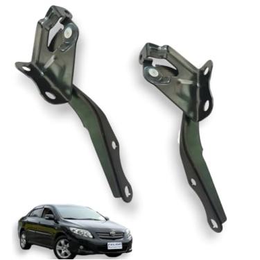 Imagem de 2x Dobradiça Suporte Do Capu compatível com Corola 2009 2011 2012 2014
