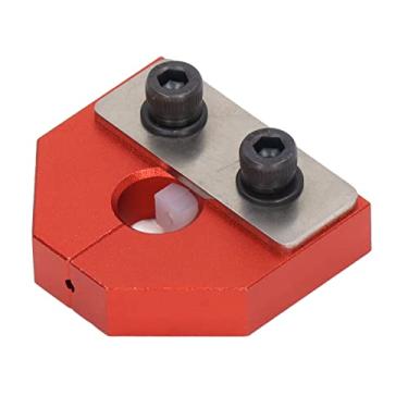 Imagem de Naroote Conector de Soldador de Filamento, Acessório Confiável de Liga de Alumínio para Impressora 3D para 1,75 Mm ABS PLA PETG PC PP HIPS, Fácil de Instalar para Fabricantes (Vermelho)
