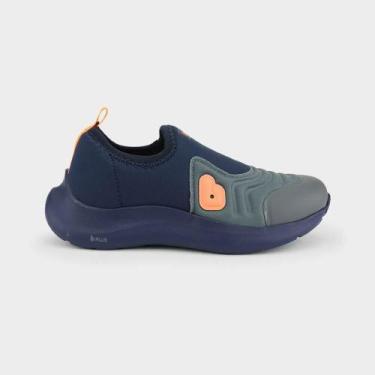 Imagem de Tênis Infantil Bibi Action Azul Marinho com Cinza, 32