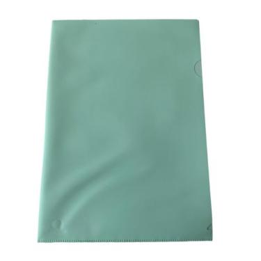 Imagem de Pasta Em L A4 Protetora Para Documentos A4 Verde 5 Unidades - Plascony