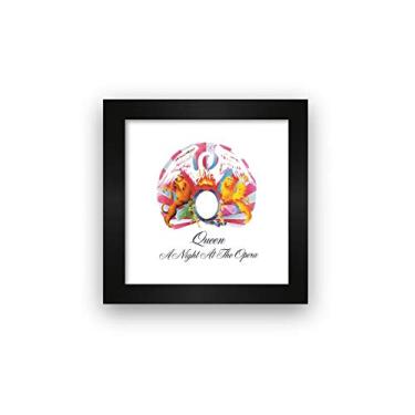 Imagem de Quadro azulejo com moldura Queen A Night At The Opera