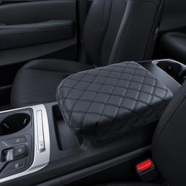 Imagem de LANTU Capa de apoio de braço para Kia Carnival 2026 2025 2024 2023 2022 acessórios console central protetor de almofada de tampa central para descanso de cotovelo de carro