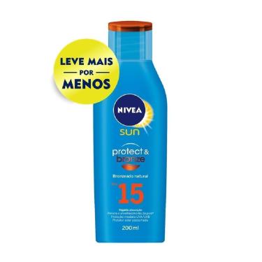 Imagem de Protetor Solar Nivea Sun Protect & Bronze FPS 15 200ml-Unissex