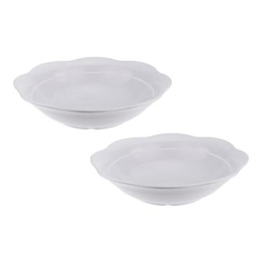 Imagem de Kit Duas Saladeira Florata de Melamina ø 35 x 8,5 cm WECK