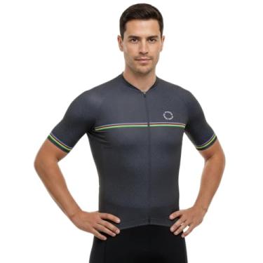 Imagem de Camisa Ciclismo Masculina New Sport Marcio May Campeão Mundial Preto