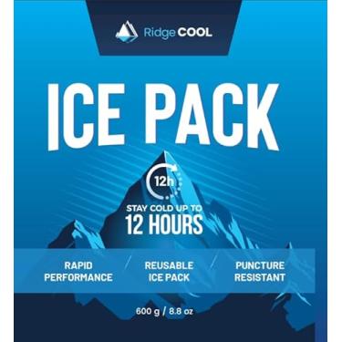 Imagem de RIDGECOOL Bolsas de gelo reutilizáveis para montanhas frias de 600 gramas